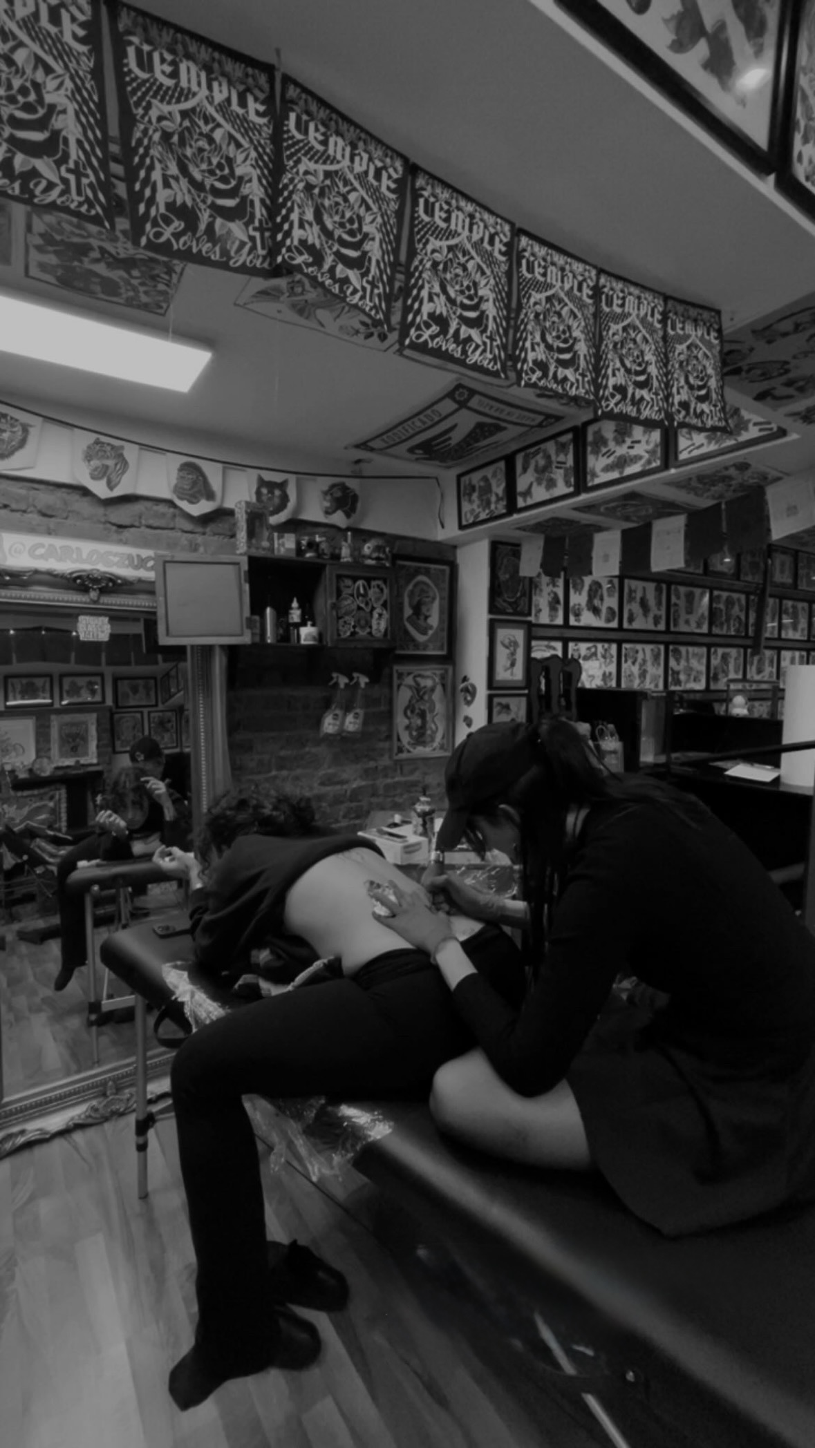 Portrait of Carou Chiarelli at work